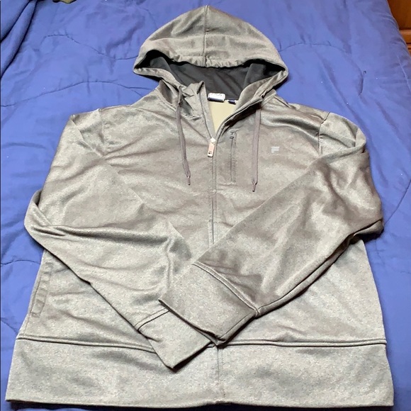 fila sweatsuit silver